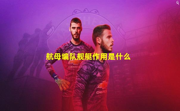航母编队舰艇作用是什么